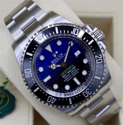 rolex sea dweller deep sea blue